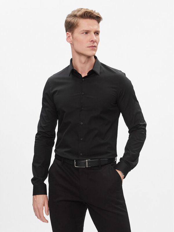 Calvin Klein Calvin Klein Košulja K10K112743 Crna Extra Slim Fit