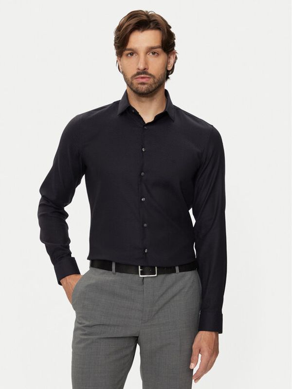Calvin Klein Calvin Klein Košulja K10K113528 Tamnoplava Slim Fit