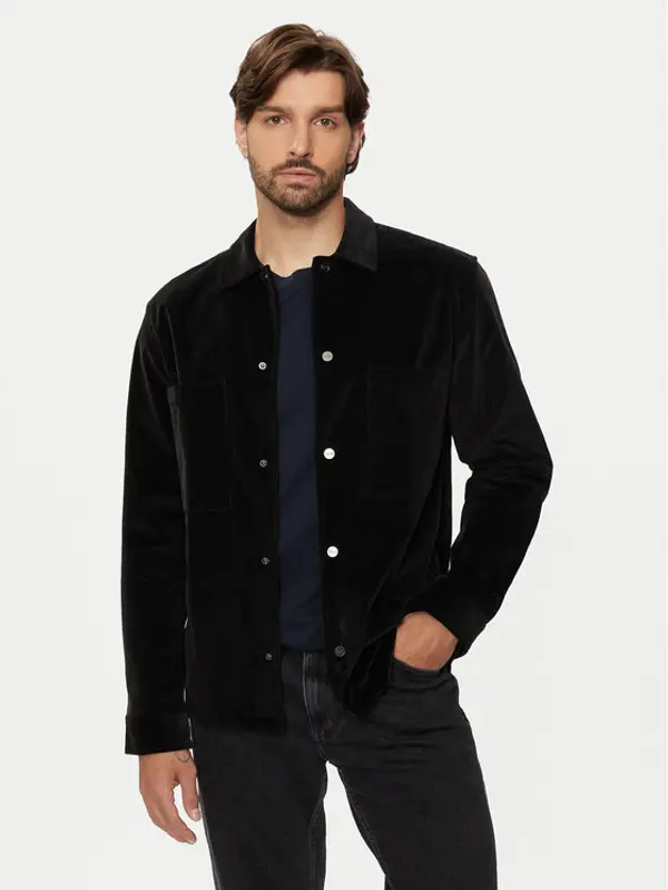 Calvin Klein Calvin Klein Košulja K10K113619 Crna Overshirt Fit