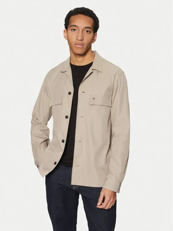 Calvin Klein Calvin Klein Košulja K10K113815 Bež Regular Fit