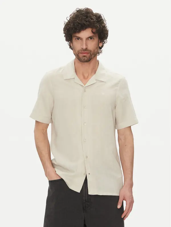 Calvin Klein Calvin Klein Košulja K10K114197 Bež Regular Fit