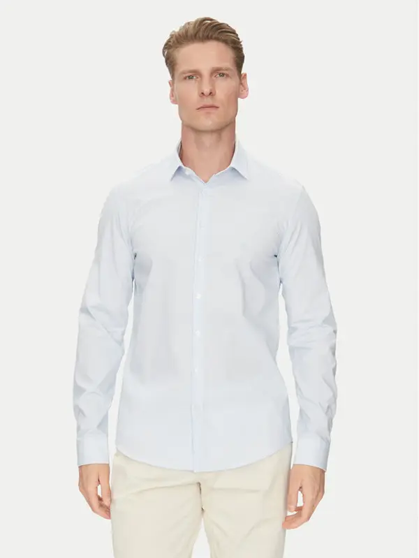 Calvin Klein Calvin Klein Košulja K10K114301 Svijetloplava Slim Fit