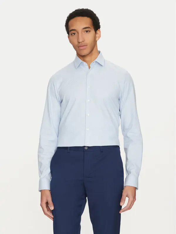 Calvin Klein Calvin Klein Košulja K10K114307 Svijetloplava Slim Fit