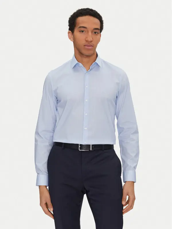 Calvin Klein Calvin Klein Košulja K10K114312 Plava Slim Fit
