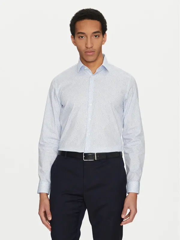 Calvin Klein Calvin Klein Košulja K10K114314 Svijetloplava Slim Fit