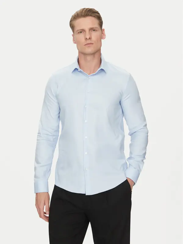 Calvin Klein Calvin Klein Košulja K10K114316 Plava Slim Fit