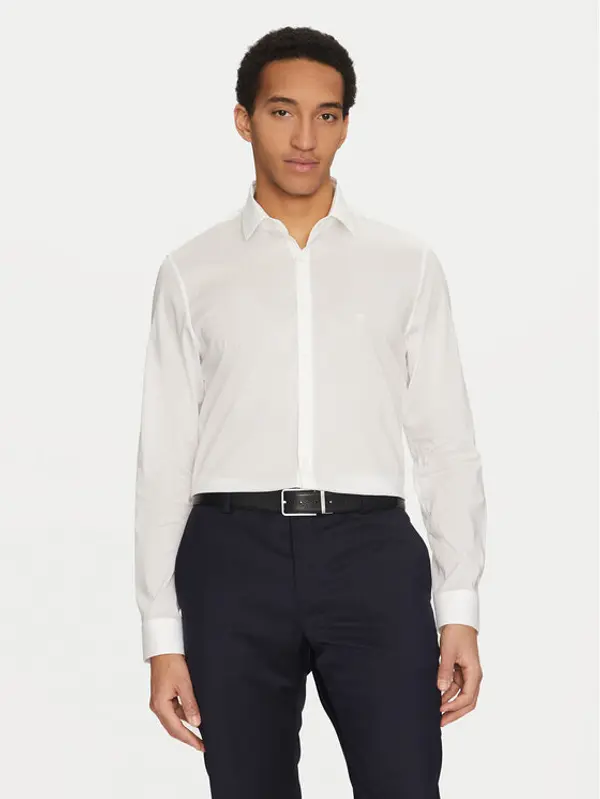 Calvin Klein Calvin Klein Košulja K10K114356 Bijela Regular Fit