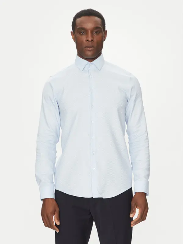 Calvin Klein Calvin Klein Košulja K10K114360 Svijetloplava Slim Fit
