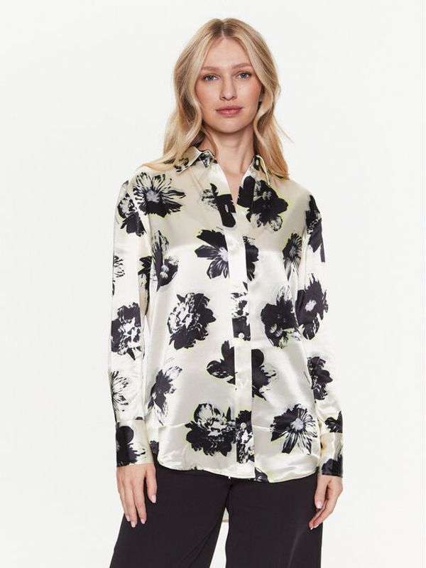 Calvin Klein Calvin Klein Košulja K20K205667 Écru Regular Fit