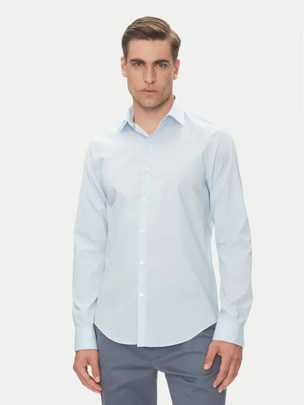Calvin Klein Calvin Klein Košulja LV019EU013 Svijetloplava Slim Fit