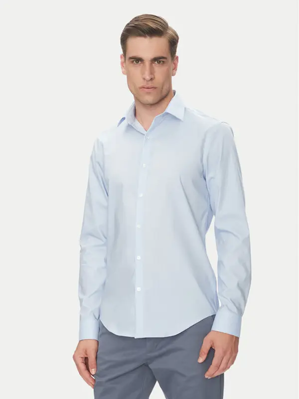 Calvin Klein Calvin Klein Košulja LV019EU017 Svijetloplava Slim Fit