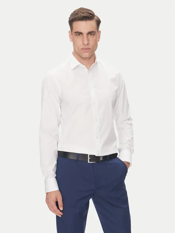 Calvin Klein Calvin Klein Košulja LV019EU029 Bijela Slim Fit