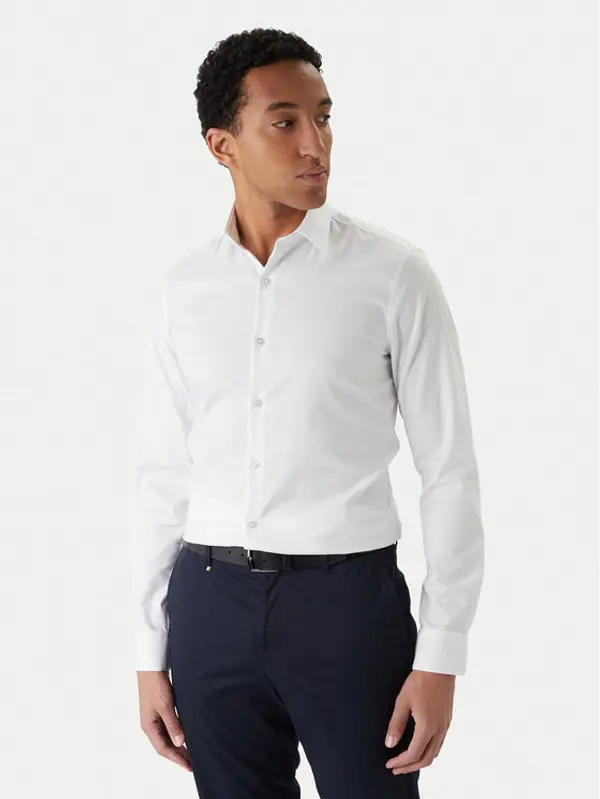 Calvin Klein Calvin Klein Košulja LV019EU053 Bijela Slim Fit