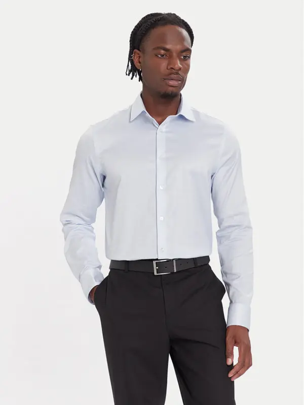 Calvin Klein Calvin Klein Košulja LV019EU068 Svijetloplava Slim Fit