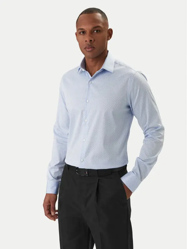 Calvin Klein Calvin Klein Košulja LV019EU128 Svijetloplava Slim Fit