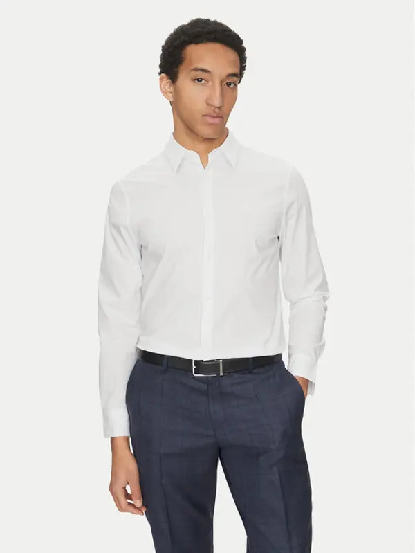 Calvin Klein Calvin Klein Košulja LV04LB145G Bijela Slim Fit