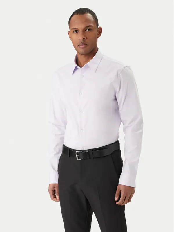 Calvin Klein Calvin Klein Košulja LV04LB145G Ružičasta Slim Fit