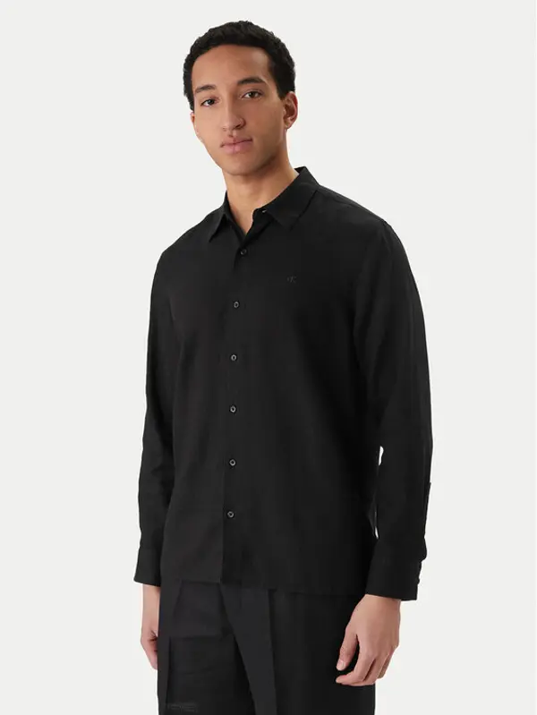 Calvin Klein Calvin Klein Košulja LV04LE125G Crna Regular Fit