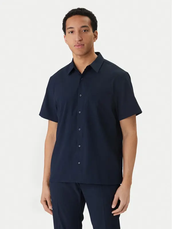 Calvin Klein Calvin Klein Košulja LV04LF109G Tamnoplava Classic Fit