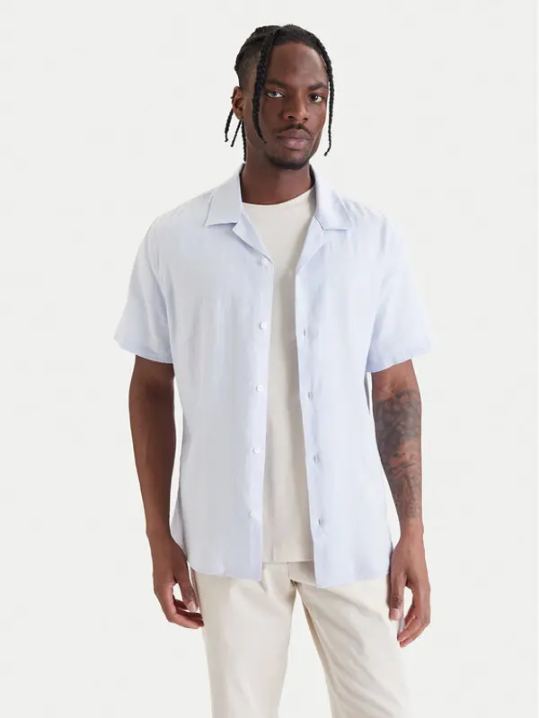 Calvin Klein Calvin Klein Košulja LV04LF137G Ljubičasta Relaxed Fit