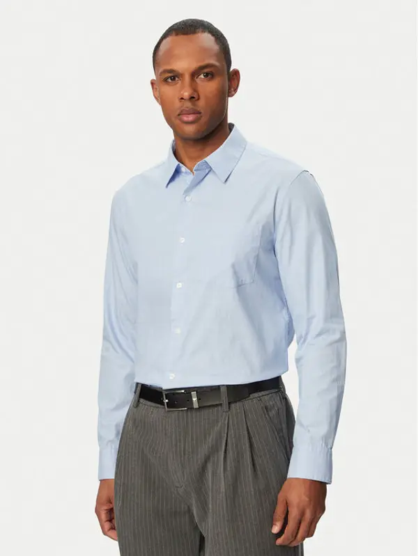 Calvin Klein Calvin Klein Košulja LV04LG127G Svijetlo plava Classic Fit