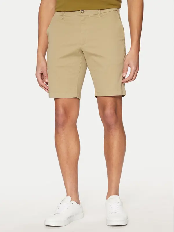 Calvin Klein Calvin Klein Kratke hlače Modern Twill K10K114063 Bež Slim Fit