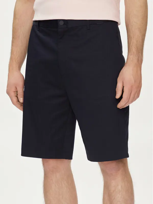 Calvin Klein Calvin Klein Kratke hlače Sateen K10K112831 Tamnoplava Regular Fit