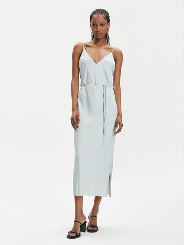 Calvin Klein Calvin Klein Ljetna haljina K20K206776 Zelena Regular Fit