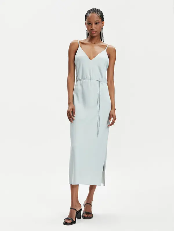 Calvin Klein Calvin Klein Ljetna haljina K20K206776 Zelena Regular Fit