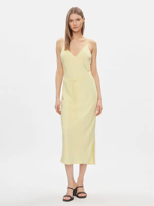Calvin Klein Calvin Klein Ljetna haljina K20K206776 Žuta Regular Fit