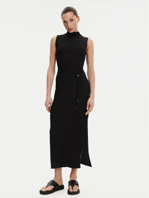 Calvin Klein Calvin Klein Ljetna haljina K20K208304 Crna Slim Fit