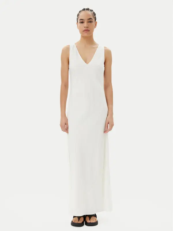 Calvin Klein Calvin Klein Ljetna haljina K20K208355 Bijela Regular Fit