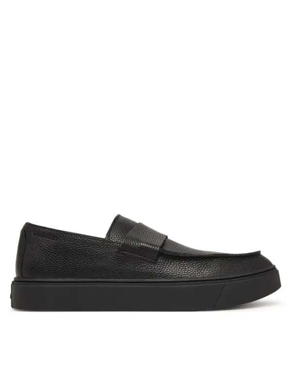 Calvin Klein Calvin Klein Loaferice Hybrid Clean Loafer Band Tum Lth HM0HM02184 Crna
