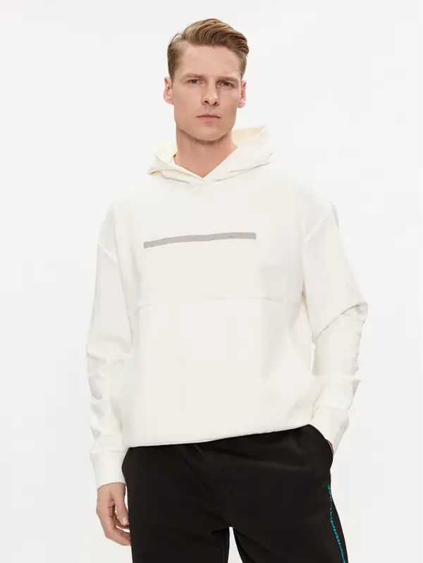Calvin Klein Calvin Klein Majica dugih rukava Color Embosed Logo K10K112442 Écru Regular Fit