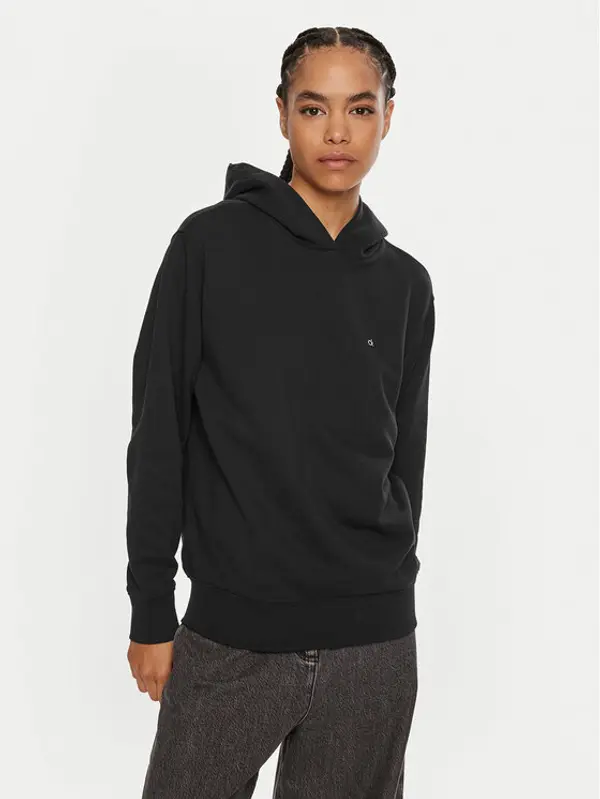 Calvin Klein Calvin Klein Majica dugih rukava Emb Graphic K20K208062 Crna Relaxed Fit