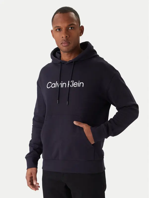 Calvin Klein Calvin Klein Majica dugih rukava Hero K10K111345 Tamnoplava Regular Fit