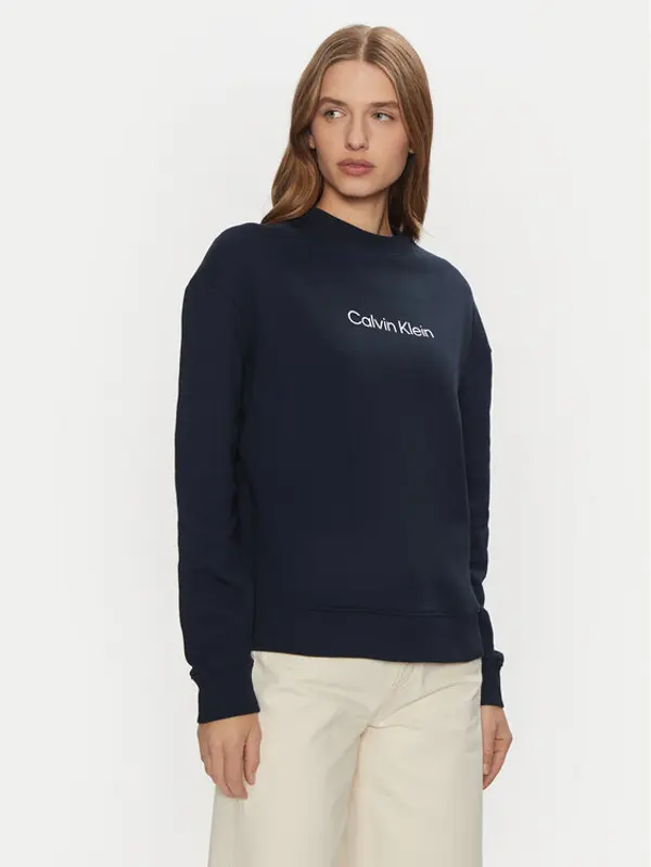 Calvin Klein Calvin Klein Majica dugih rukava K20K205450 Tamnoplava Regular Fit