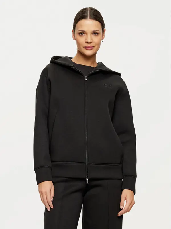 Calvin Klein Calvin Klein Majica dugih rukava K20K208087 Crna Relaxed Fit