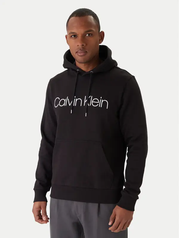 Calvin Klein Calvin Klein Majica dugih rukava Logo K10K104060 Crna Regular Fit