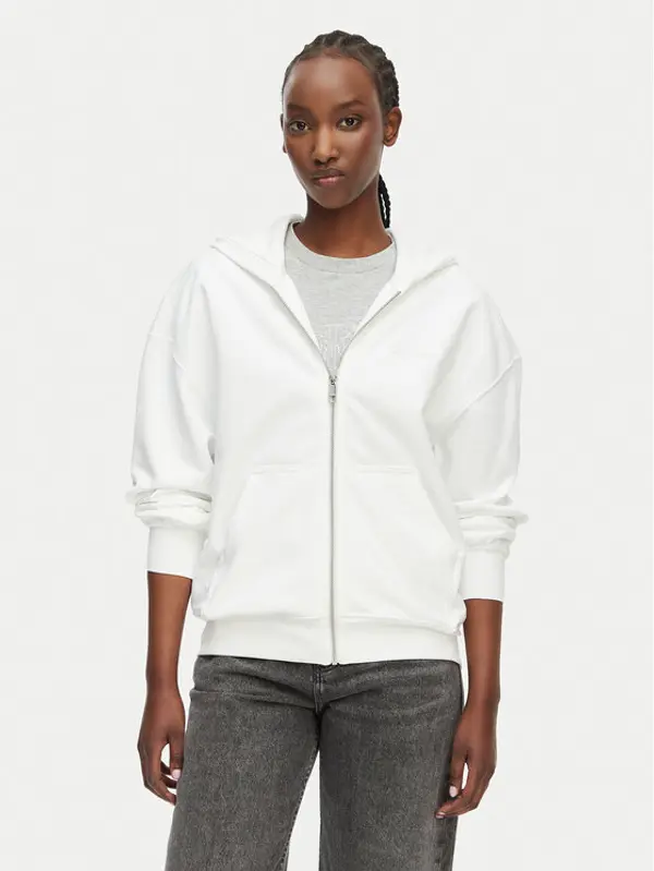 Calvin Klein Calvin Klein Majica dugih rukava LV044G215G Bijela Relaxed Fit