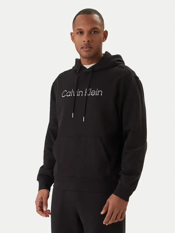 Calvin Klein Calvin Klein Majica dugih rukava LV04LF242G Crna Regular Fit