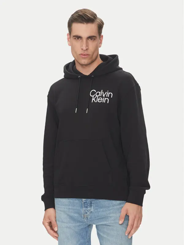 Calvin Klein Calvin Klein Majica dugih rukava LV04RC288G Crna Regular Fit