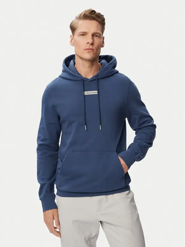 Calvin Klein Calvin Klein Majica dugih rukava LV04RG276G Tamnoplava Regular Fit