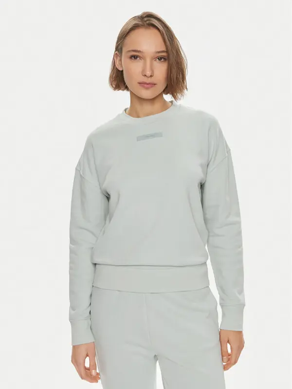 Calvin Klein Calvin Klein Majica dugih rukava Micro Logo K20K206630 Zelena Regular Fit