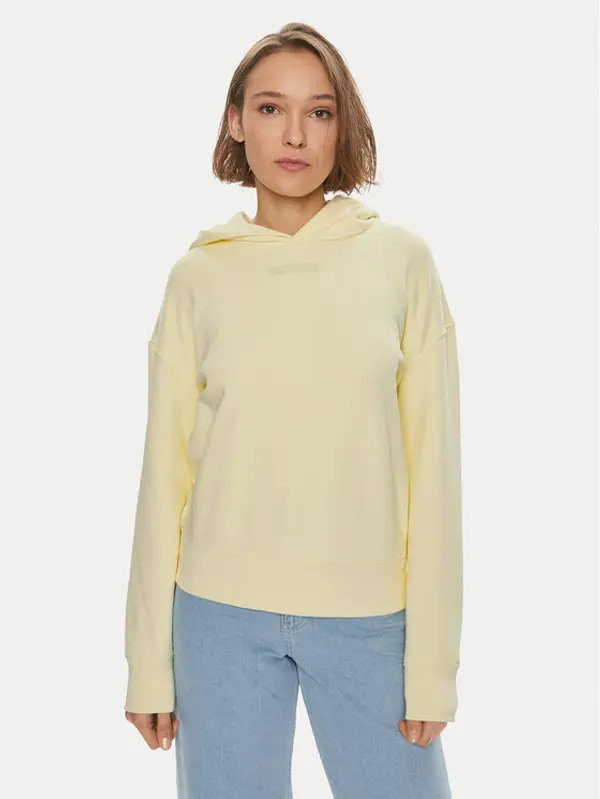 Calvin Klein Calvin Klein Majica dugih rukava Micro Logo K20K206631 Žuta Regular Fit