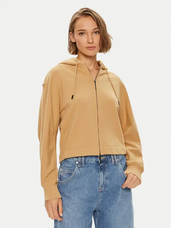 Calvin Klein Calvin Klein Majica dugih rukava Nano Logo K20K207210 Bež Relaxed Fit