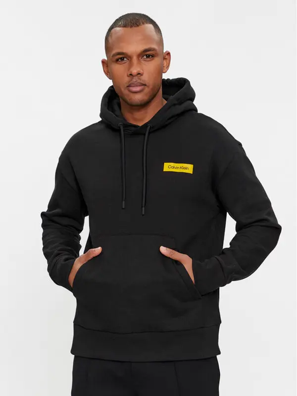 Calvin Klein Calvin Klein Majica dugih rukava Sense K10K112237 Crna Regular Fit
