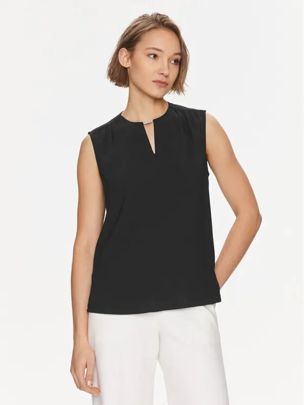 Calvin Klein Calvin Klein Majica K20K207063 Crna Regular Fit