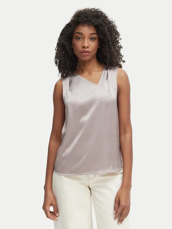 Calvin Klein Calvin Klein Majica LV044F144G Siva Regular Fit