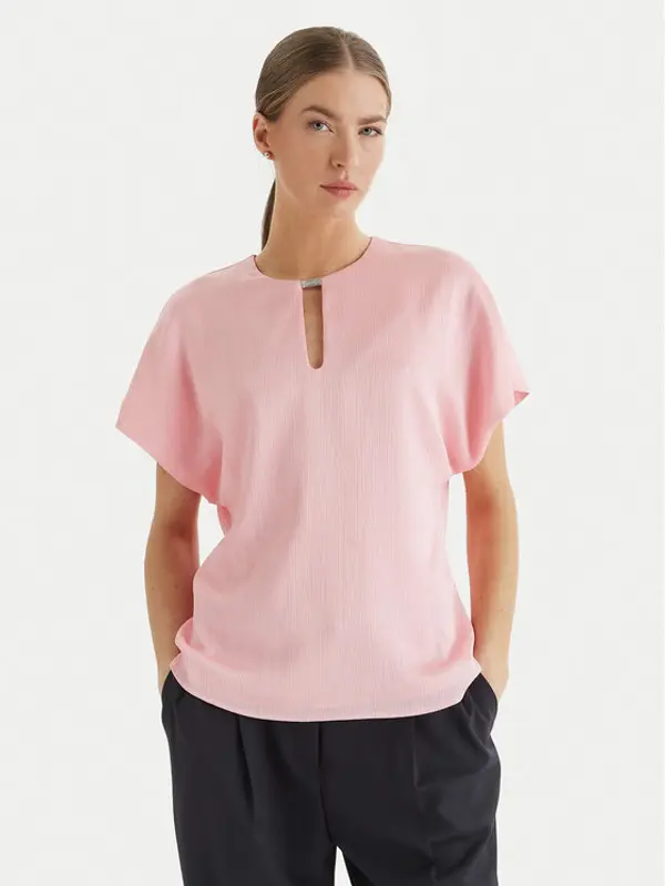 Calvin Klein Calvin Klein Majica LV044F150G Ružičasta Regular Fit